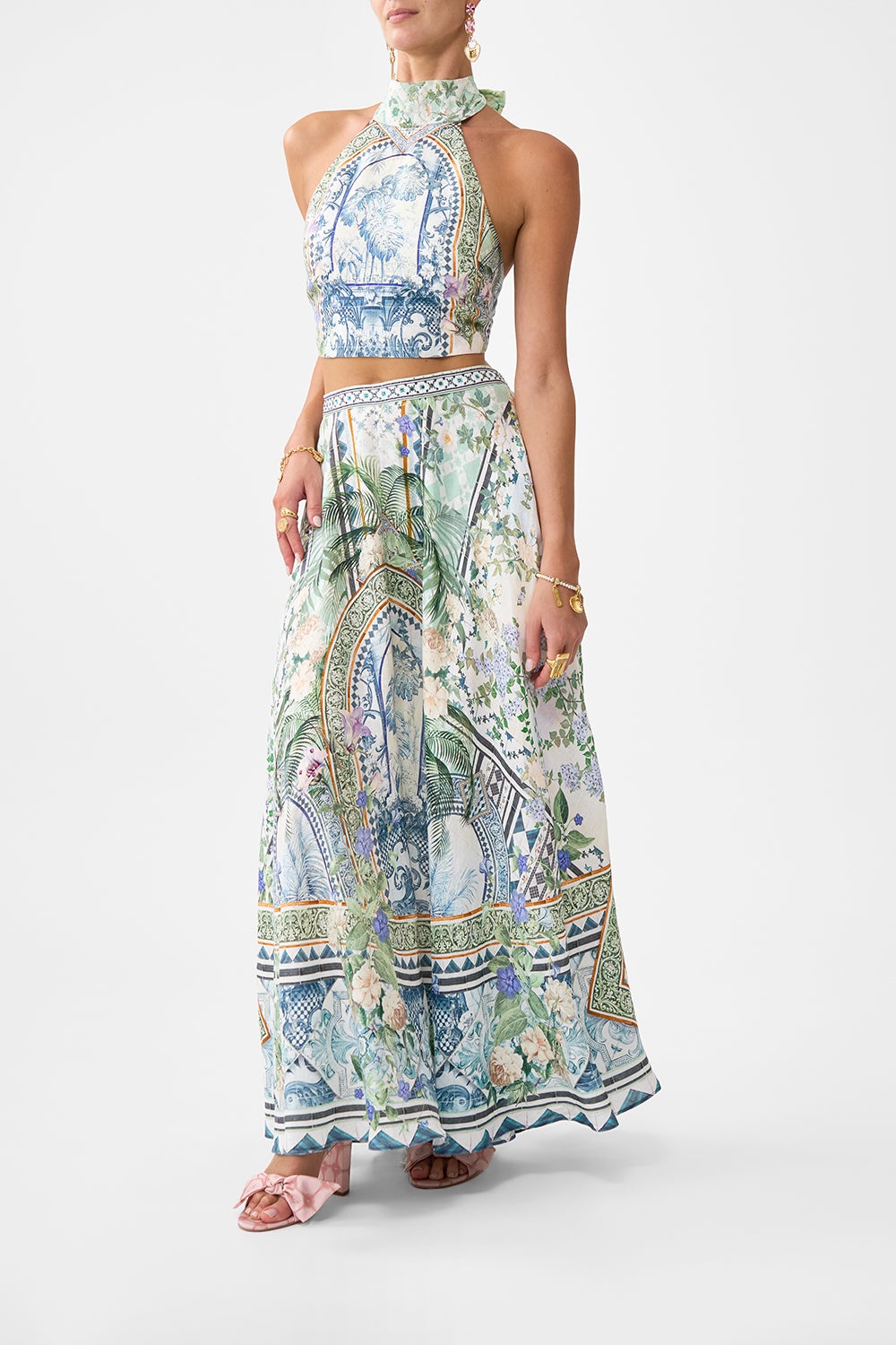MAXI CIRCLE SKIRT - 4