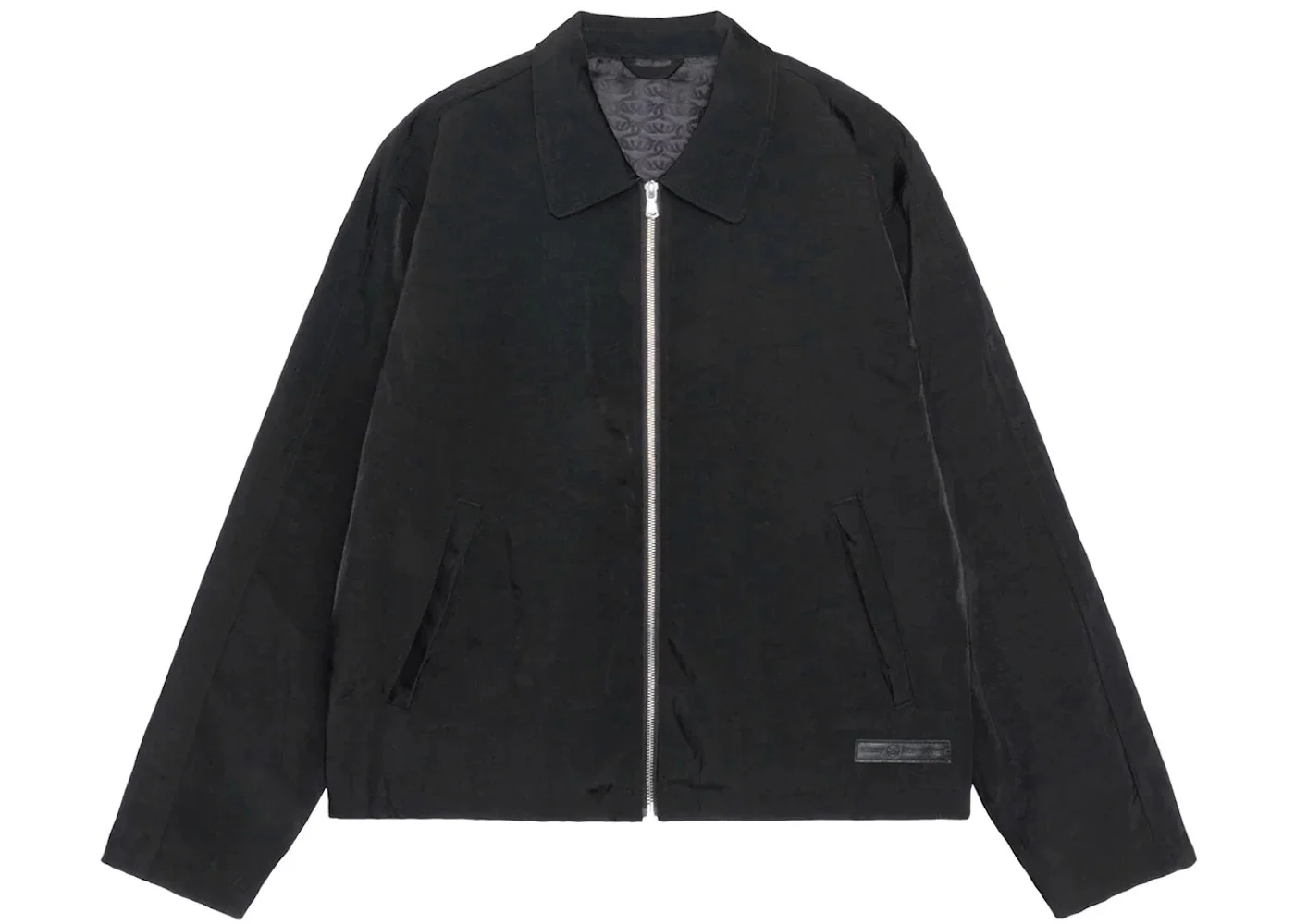 Stussy SS Link Nylon Club Jacket Black - 1