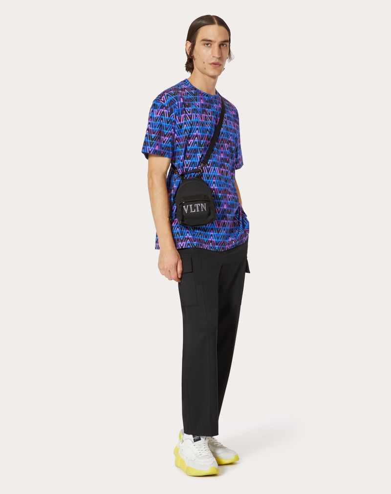 Valentino MINI NEON VLTN BACKPACK IN NYLON outlook