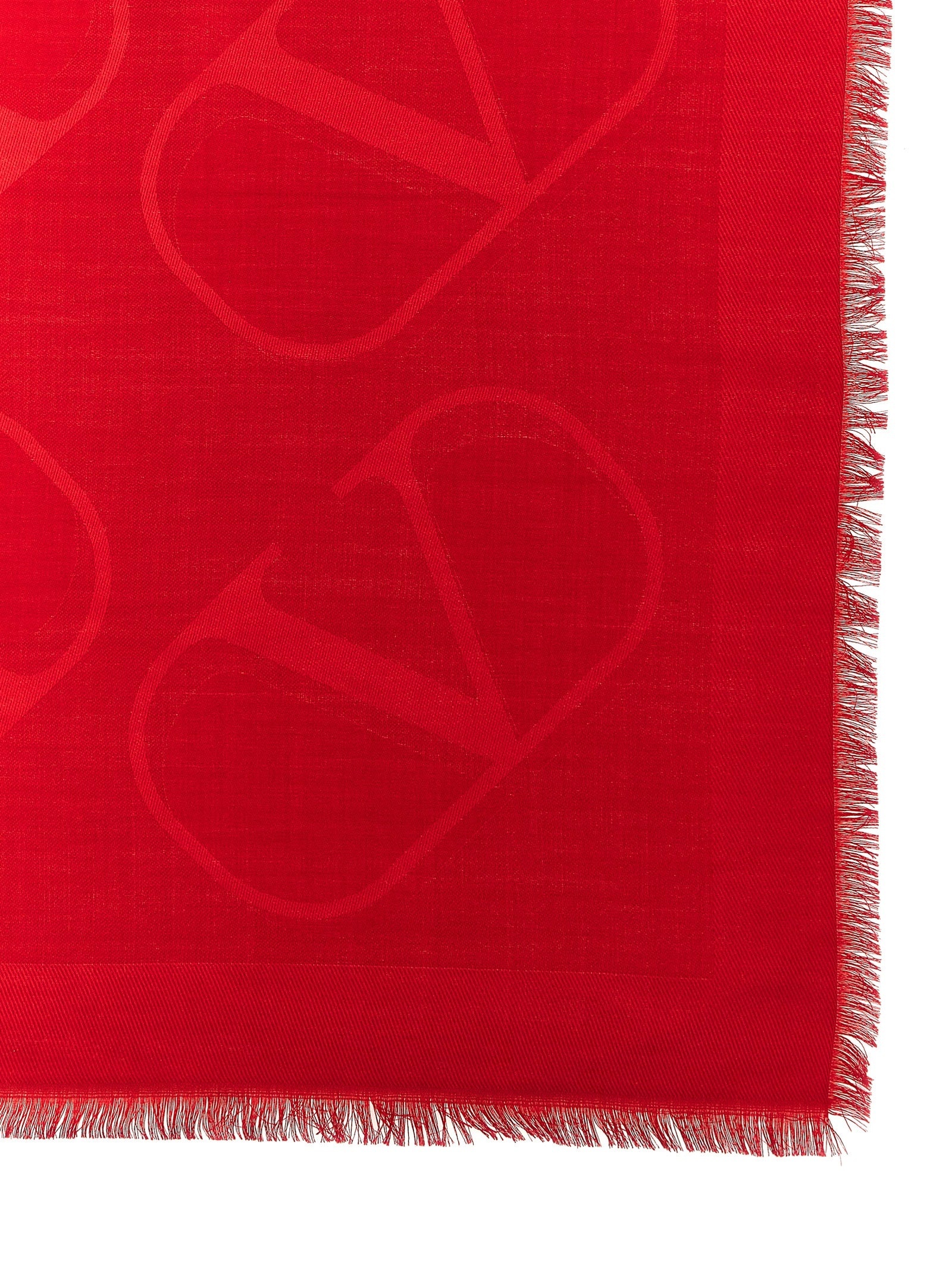 Vlogo Signature Scarves, Foulards Red - 2