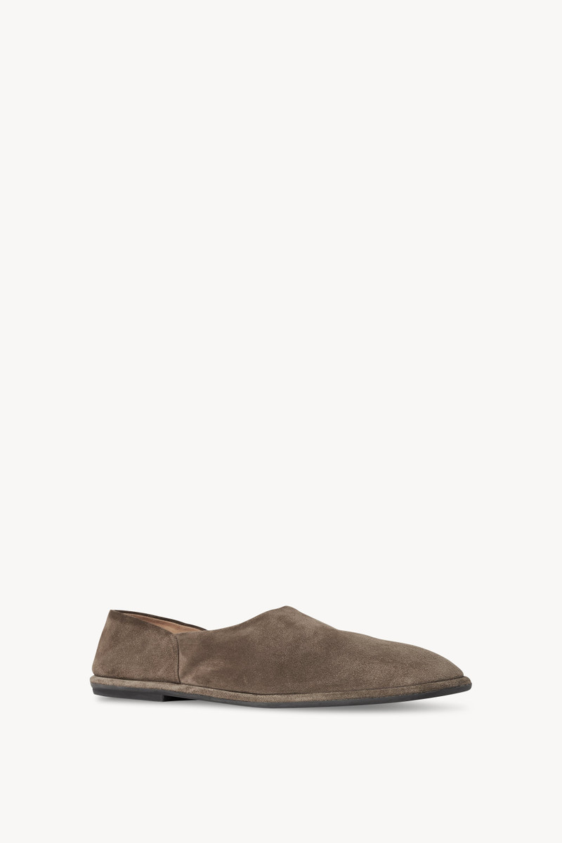 The Row Canal Slip On in Suede outlook