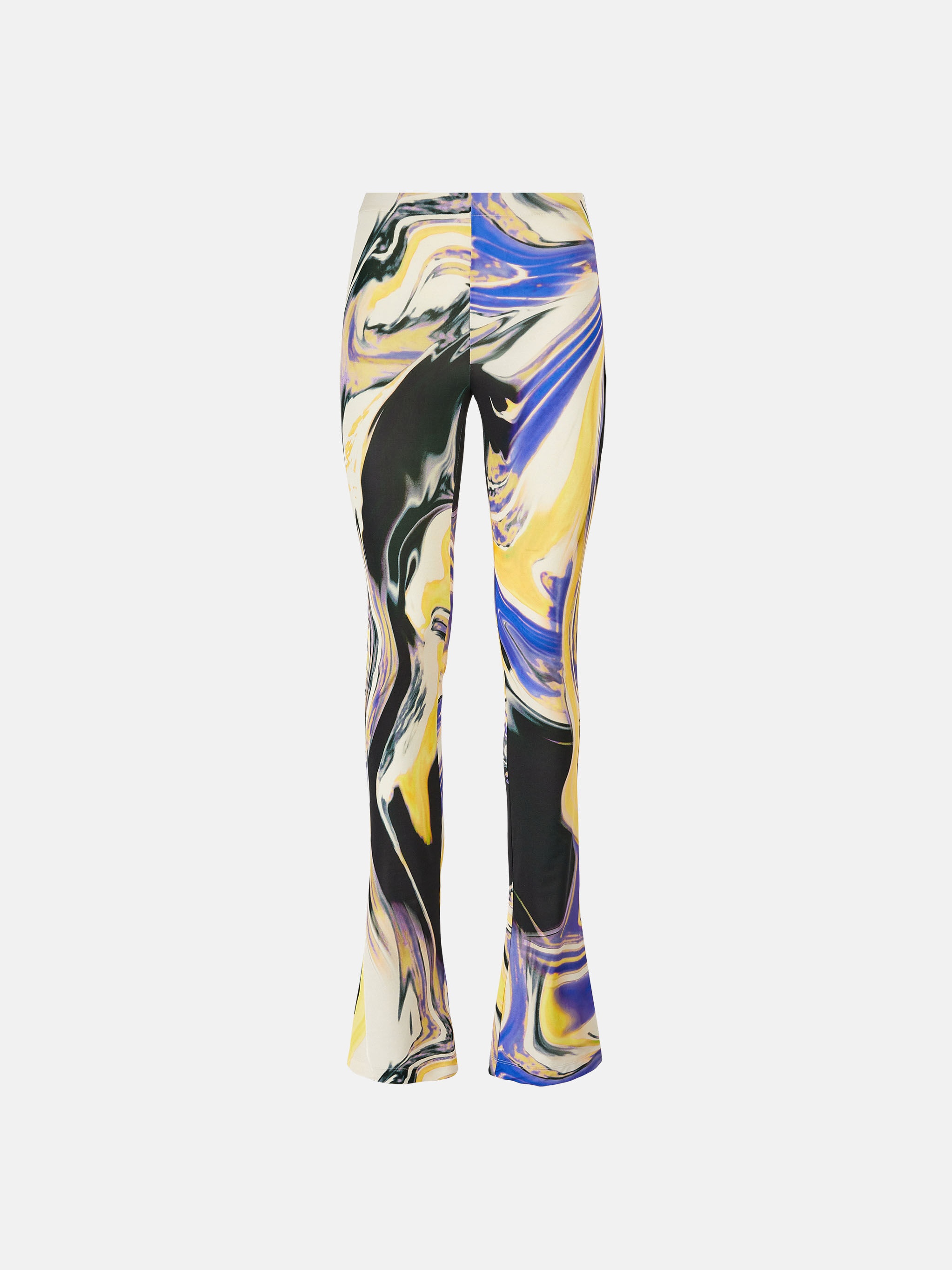 LAVENDER, SUNFLOWER AND IVORY LONG PANTS - 1