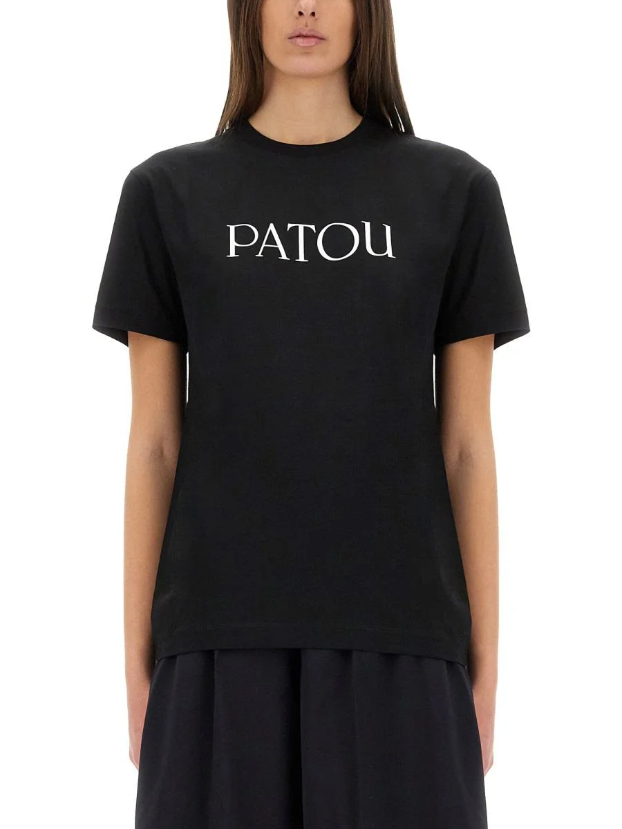 Patou PATOU T-SHIRT CON STAMPA LOGO - 1
