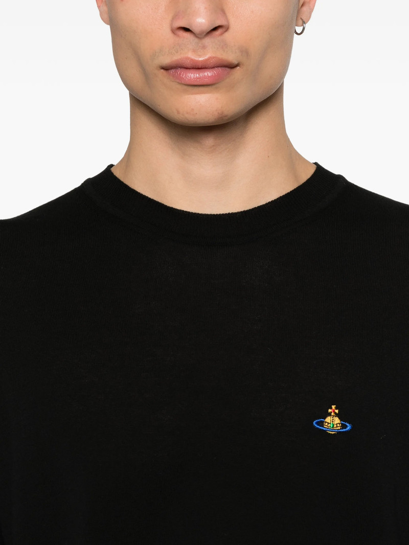 Vivienne Westwood Vivienne Westwood Orb-logo Crew-neck Sweater outlook