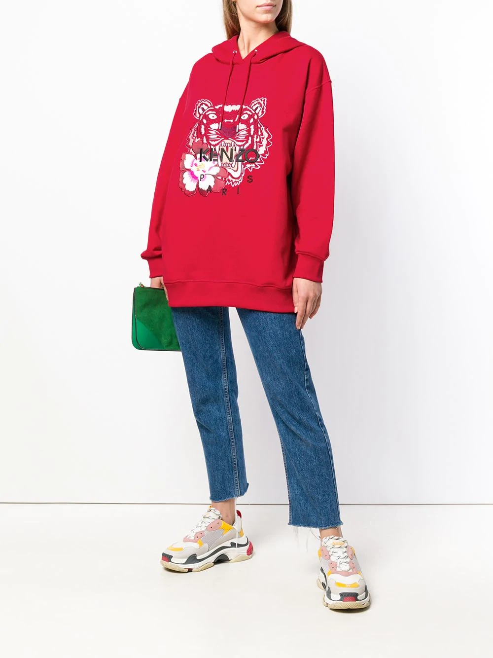 Tiger oversized hoodie - 2