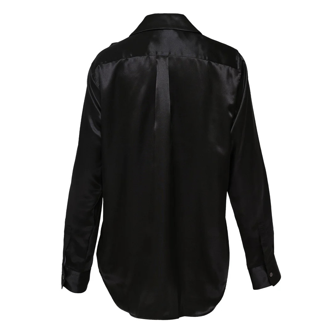 Side Bowknot Blouse - 2