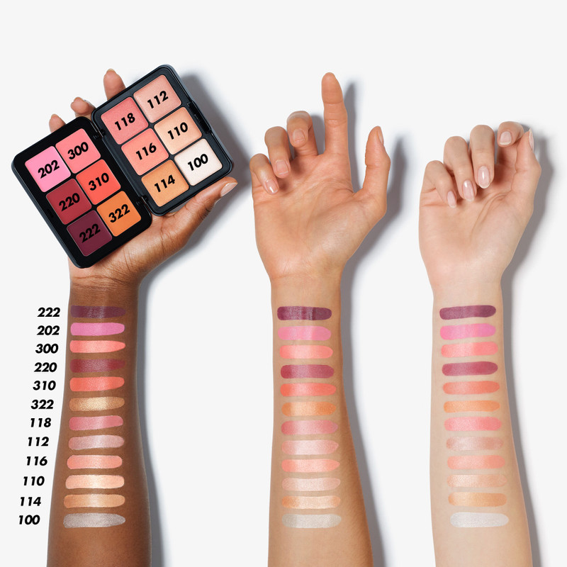 HD SKIN BLUSH & GLOW PALETTE 10