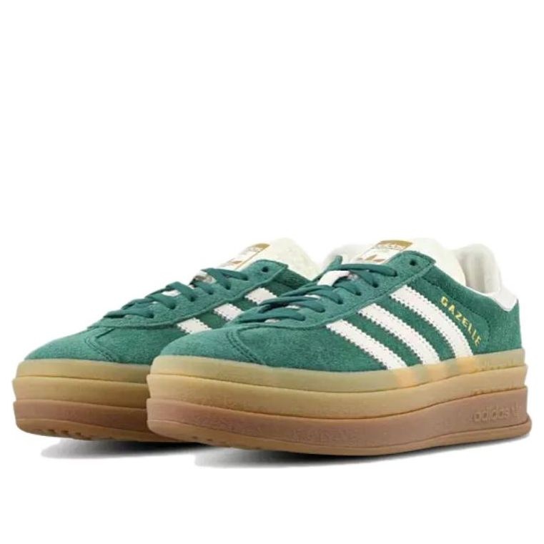 (WMNS) adidas Gazelle Bold 'Collegiate Green Gum' IF7160 - 2