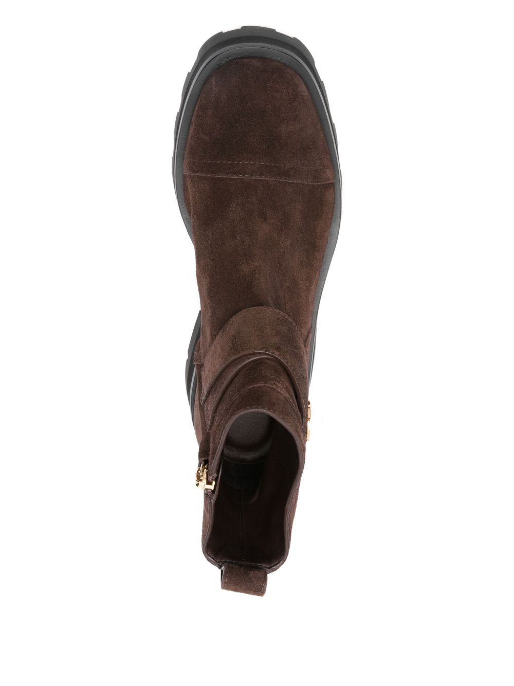 45mm Meena Flat suede ankle boots - 4