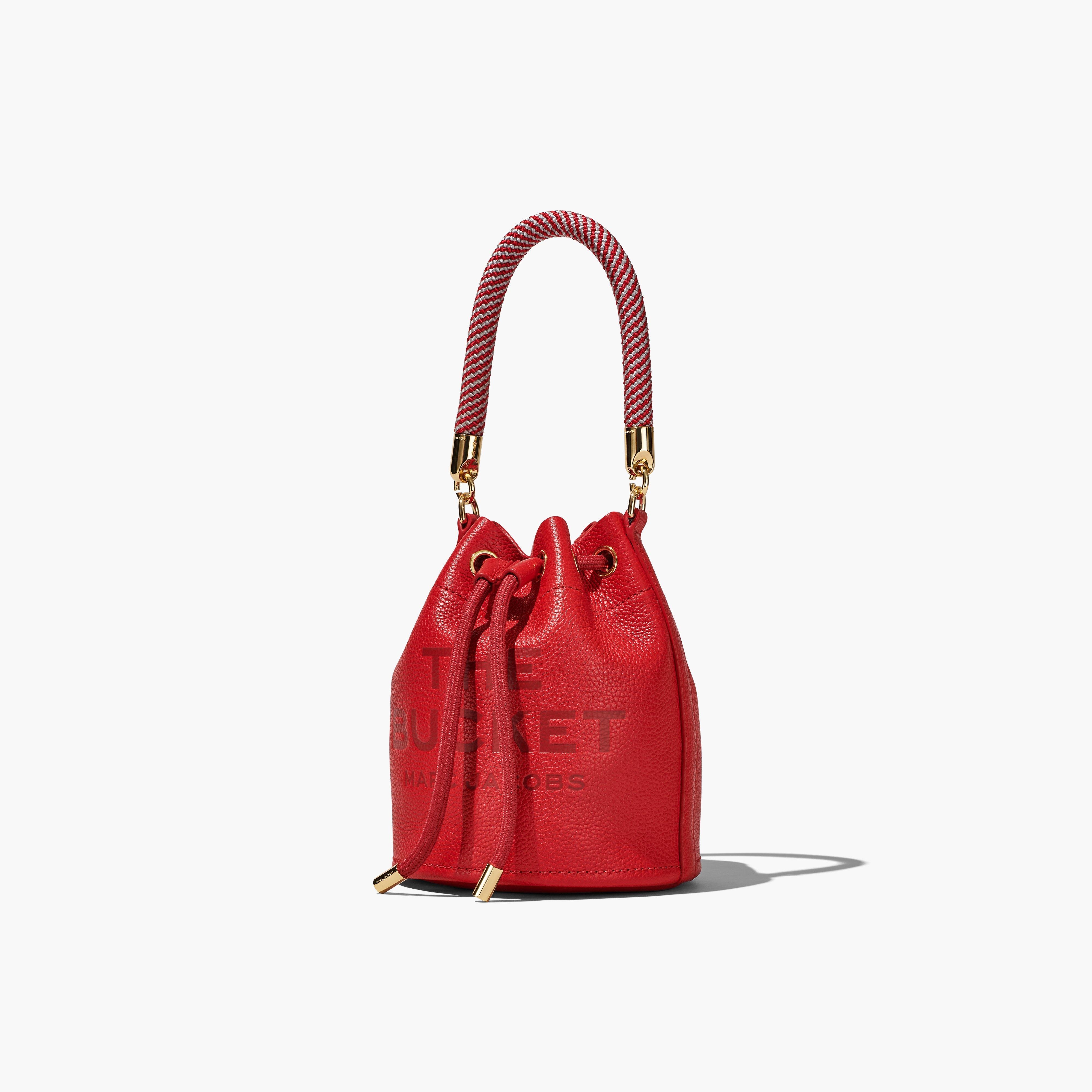 THE LEATHER BUCKET BAG - 5