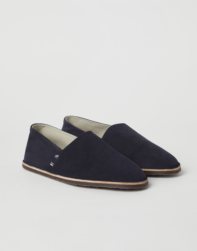 Suede slip-ons 1