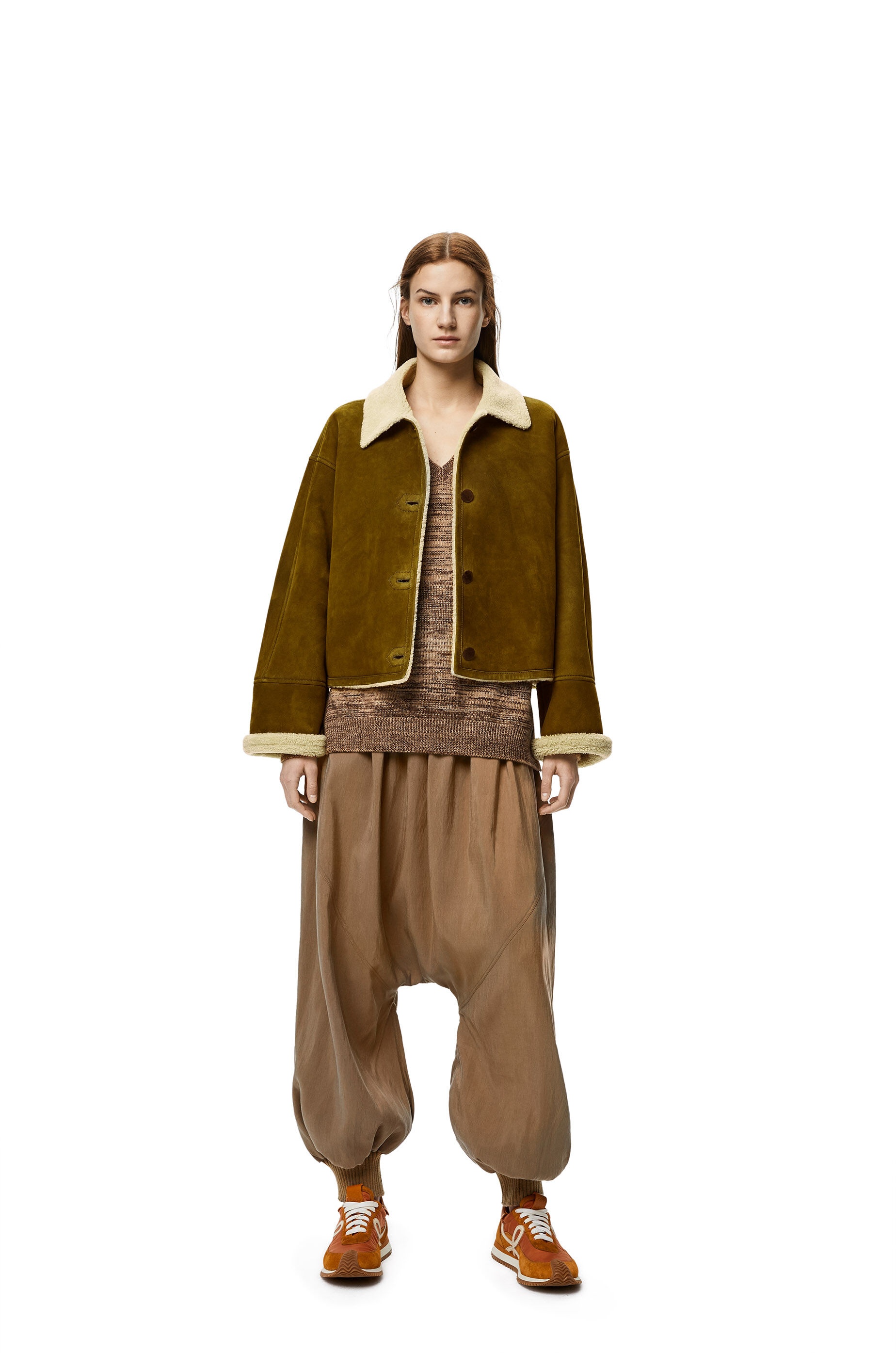 Balloon trousers in silk - 2