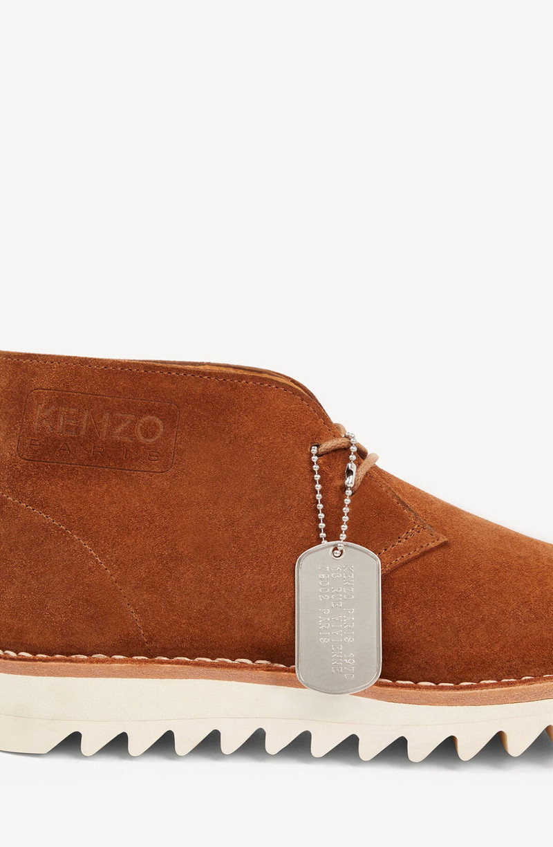 KENZO KENZOWAVE lace-up ankle boots outlook