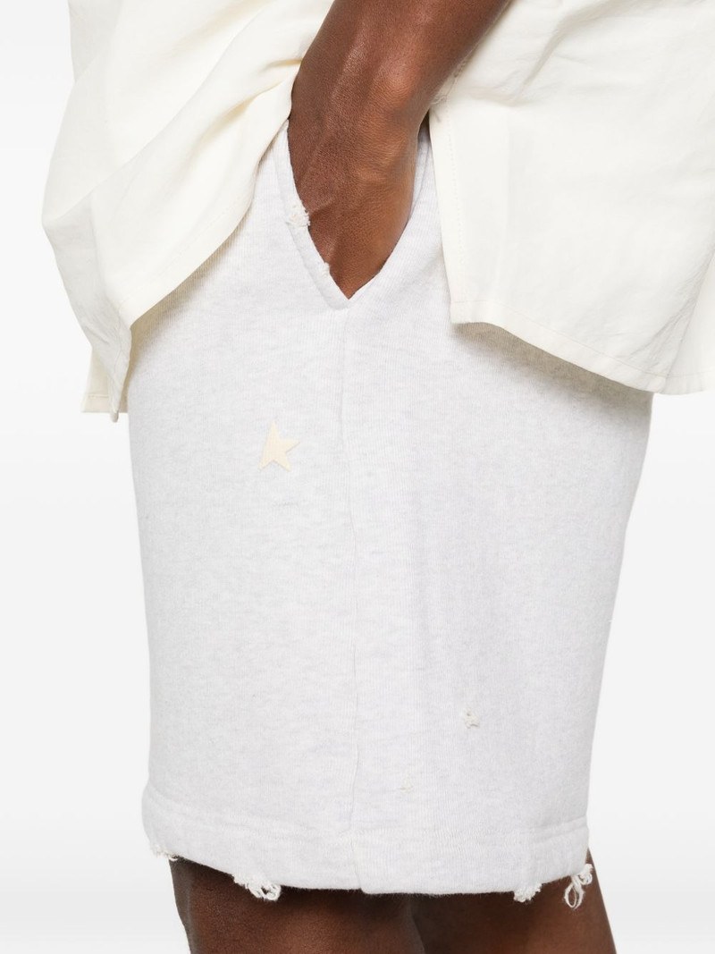 drawstring frayed shorts 5