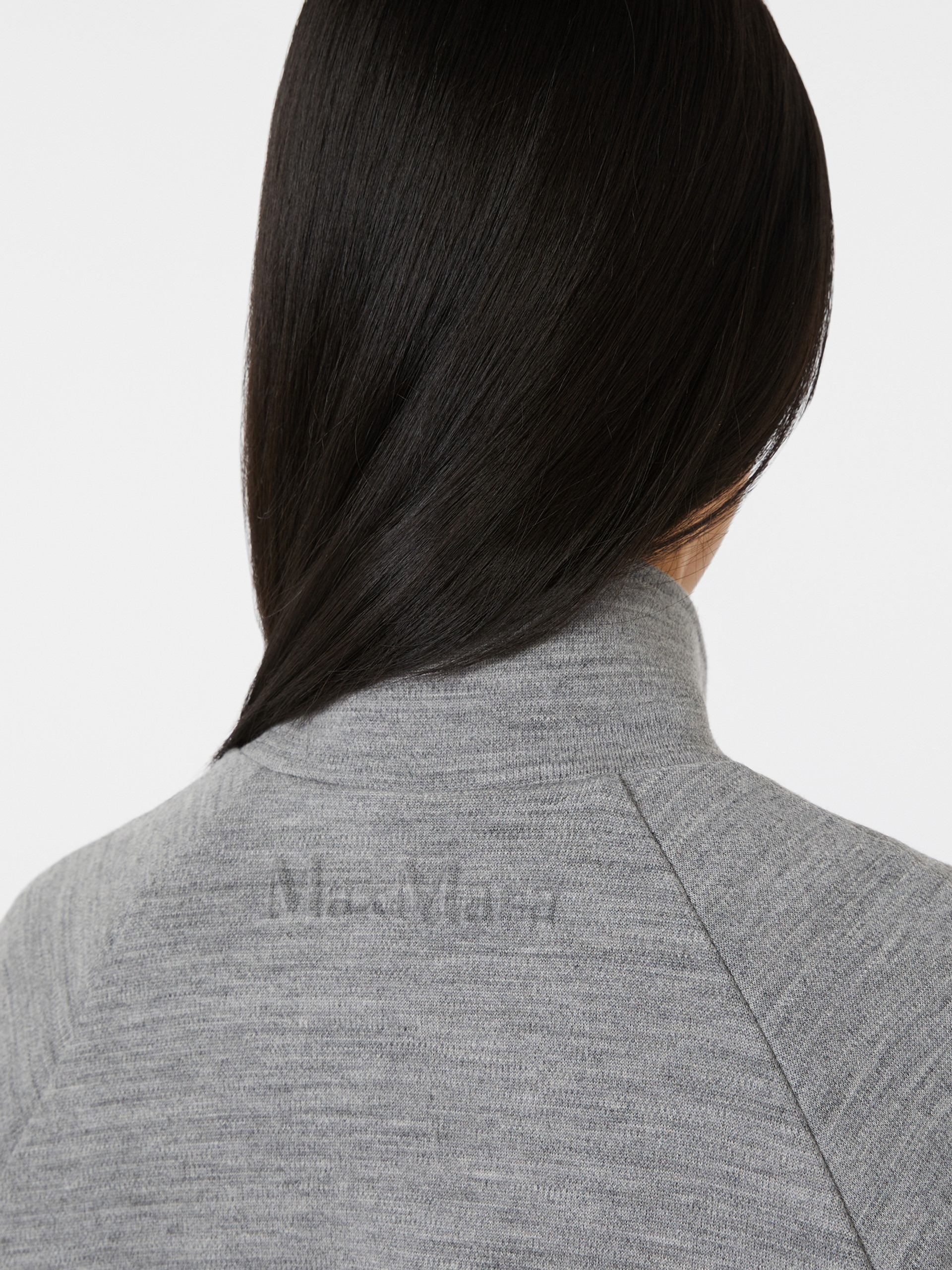 FRINE Sweatshirt in double-faced wool and cotton jersey - 6
