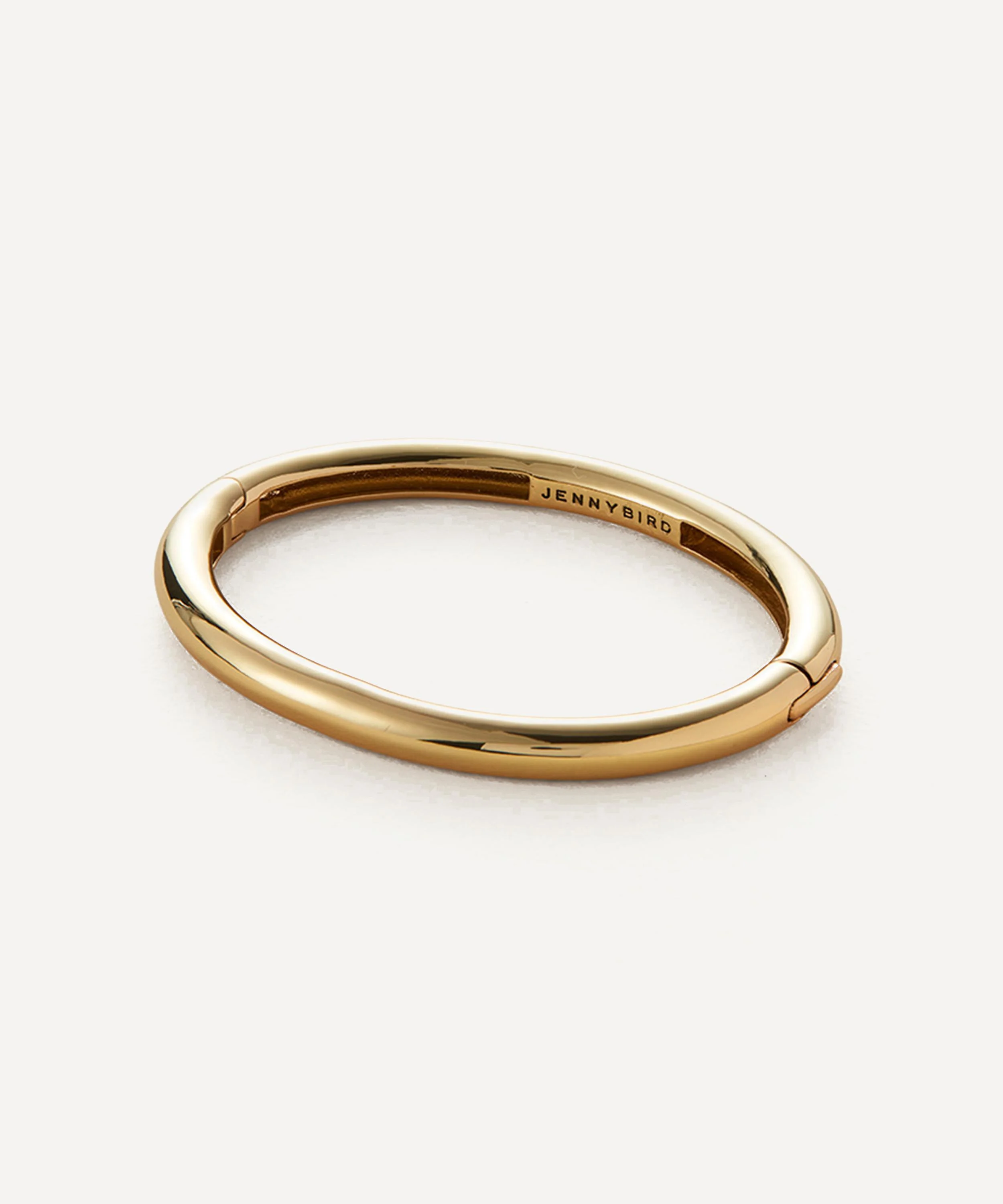 14ct Gold-Plated Gia Bangle Bracelet - 1