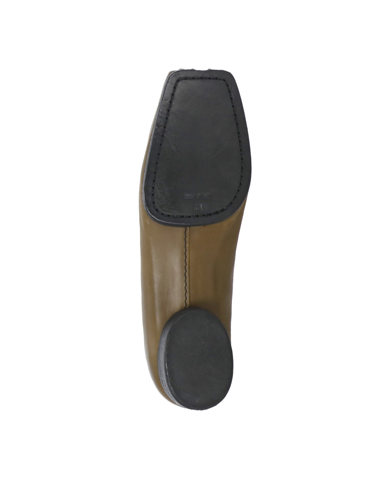 Leather Ballerinas - 5
