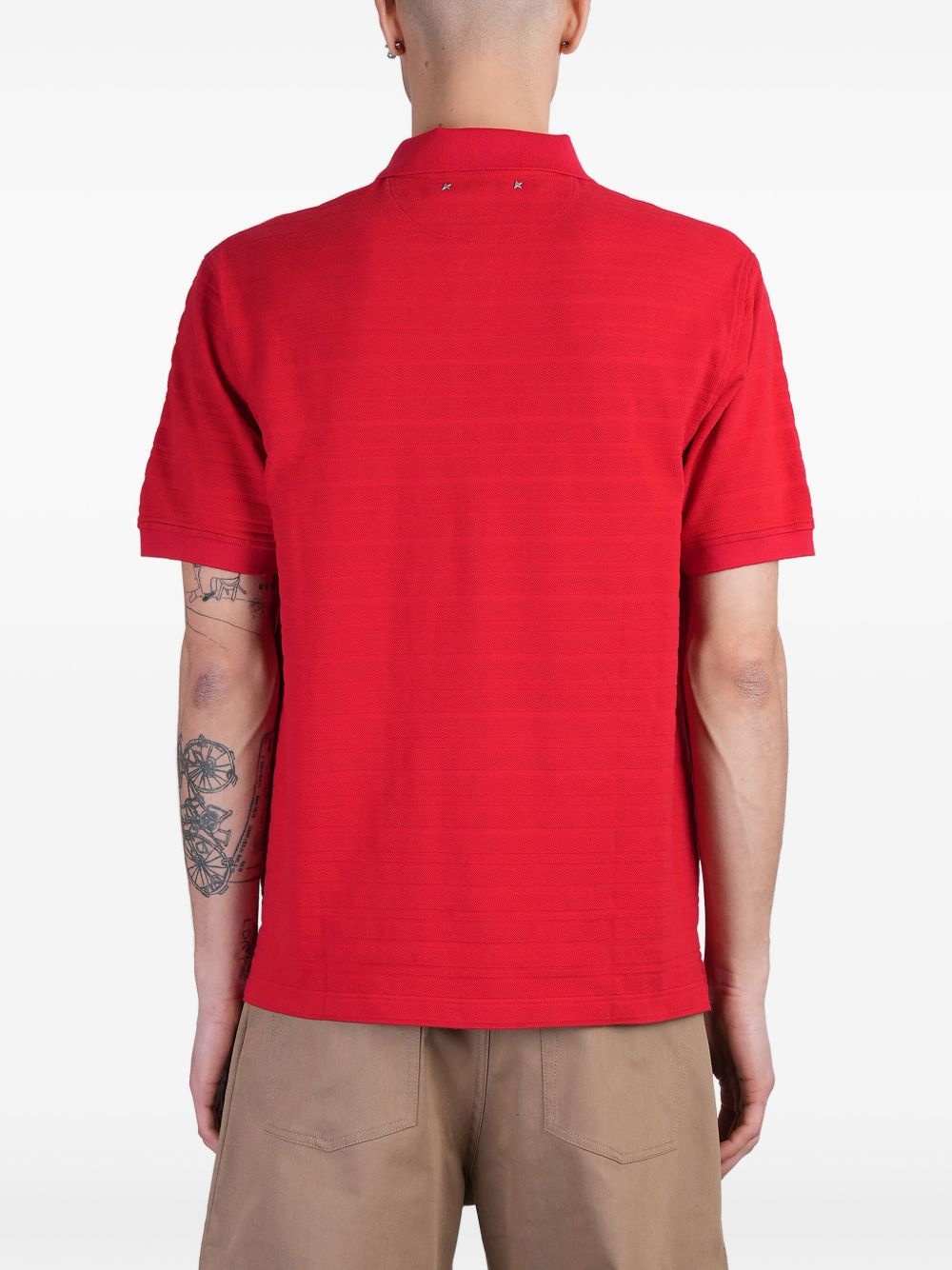 logo polo shirt - 4