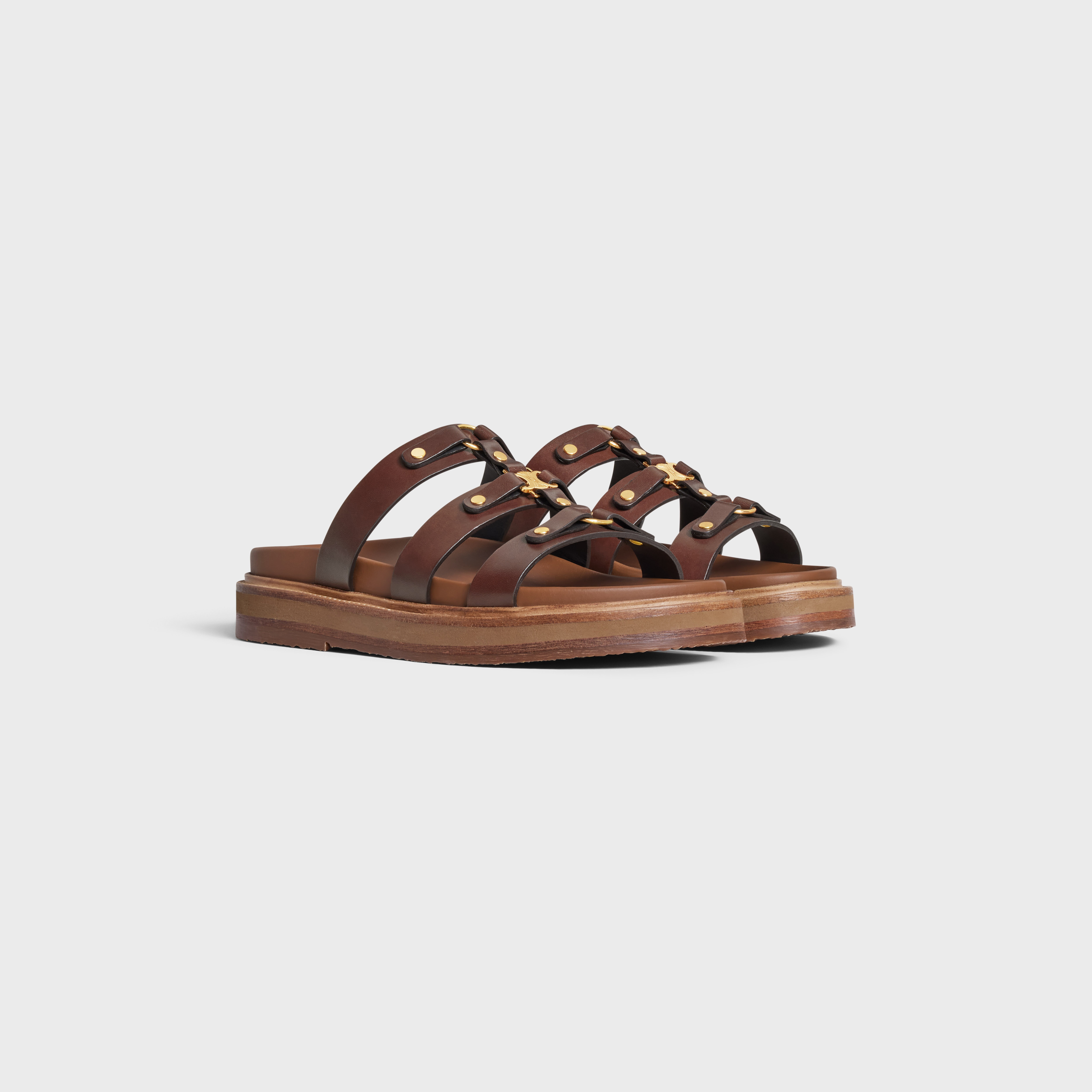 CELINE TIPPI SLIDE in CALFSKIN - VEGETAL TANNING - 2