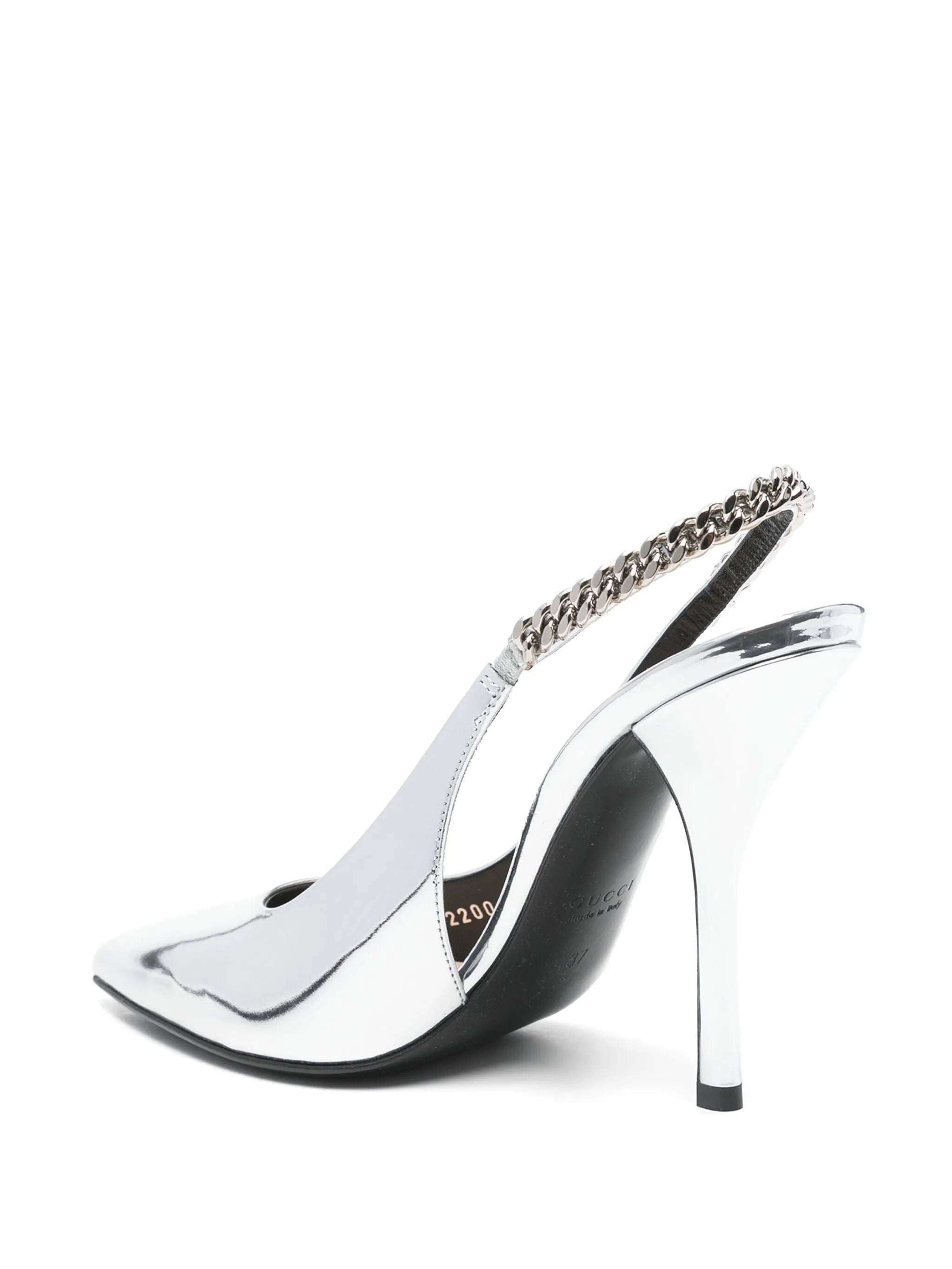 110mm Leather Pumps - 3