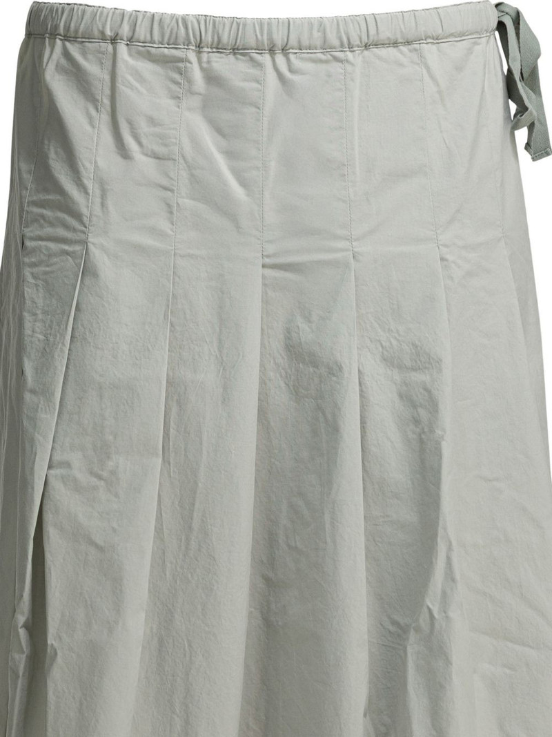 elasticated-waist pleated maxi skirt 3