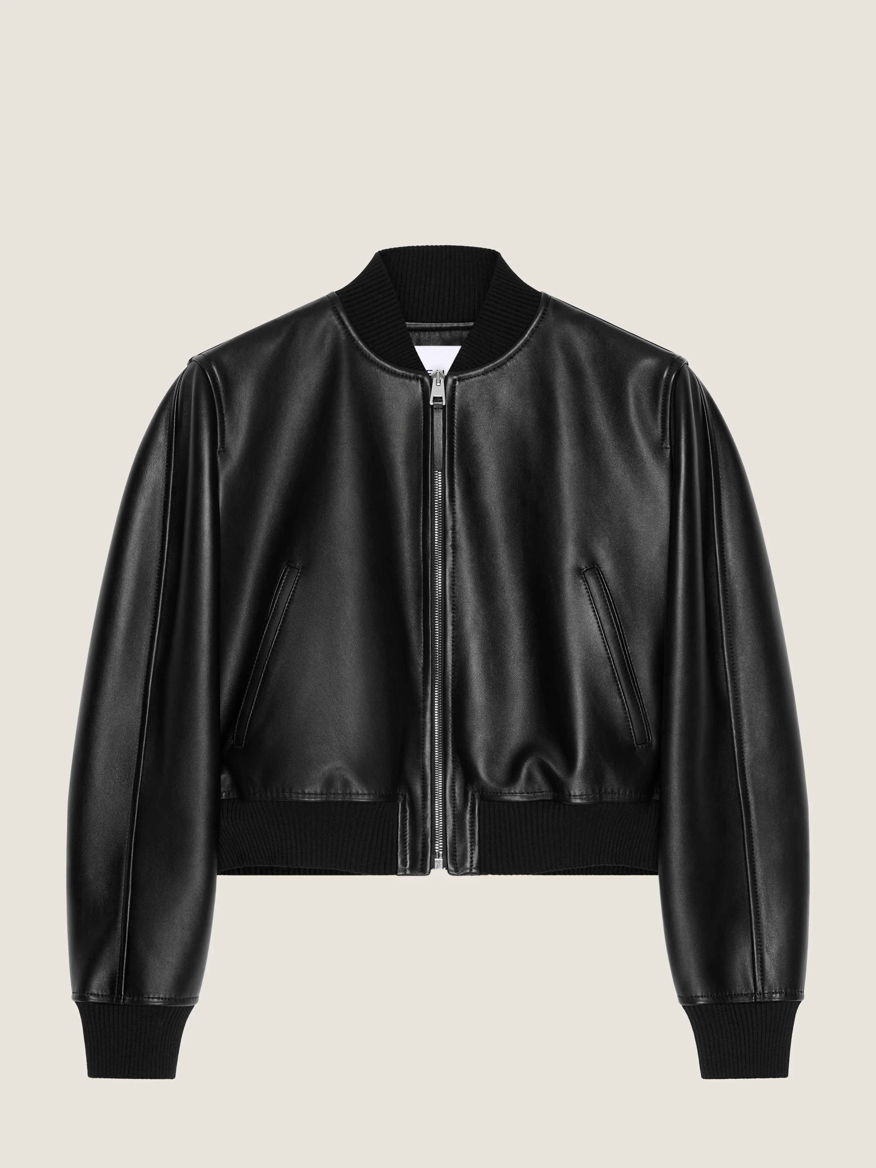 BOMBER IN NAPPA LEATHER - 1