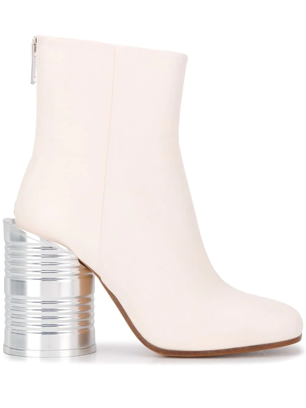 tin can heel ankle boot - 1