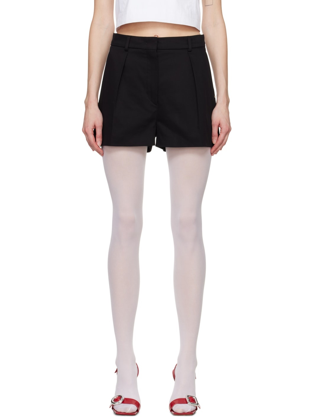 Black Unico Shorts - 1