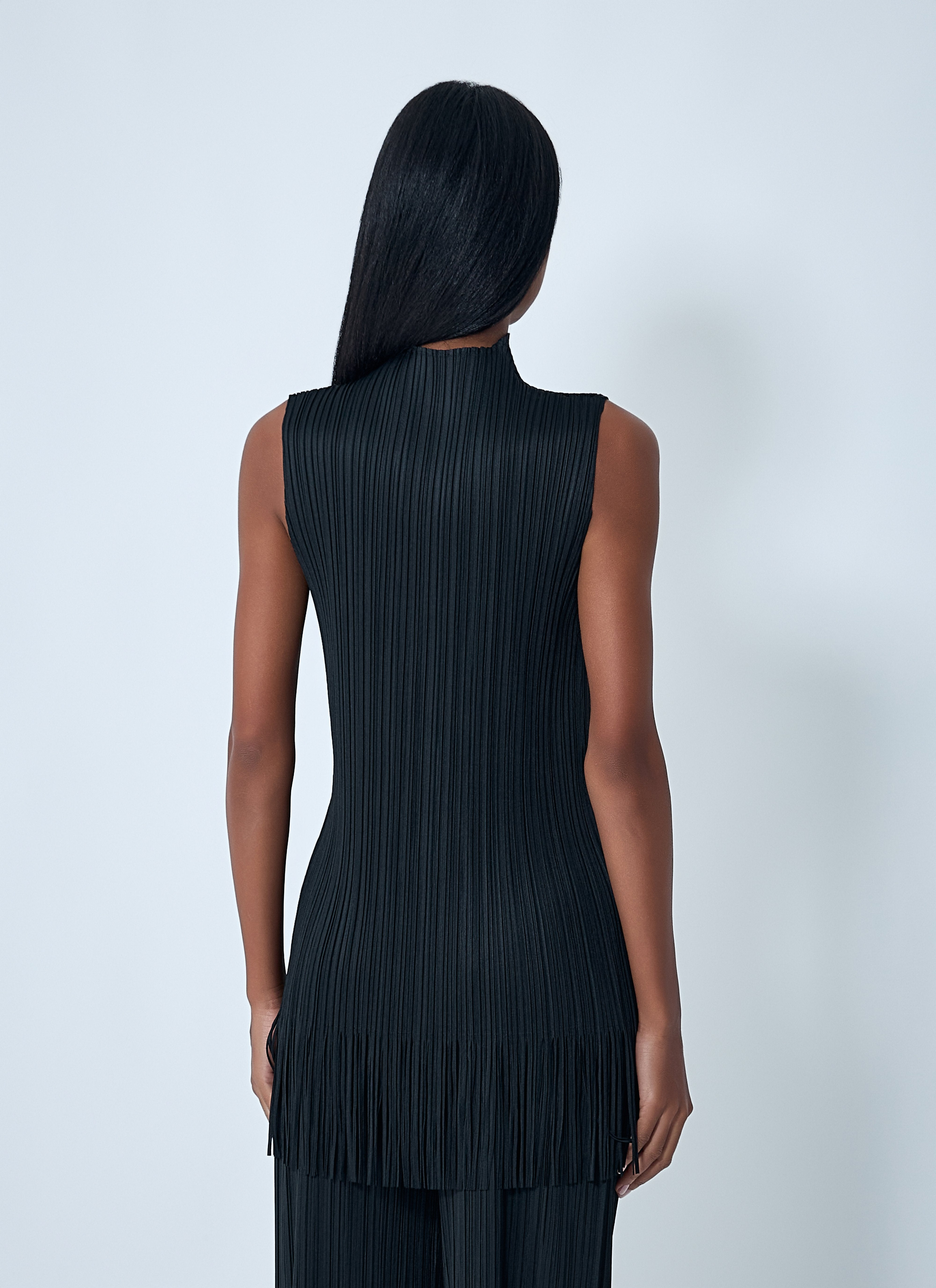 Pleats Please Issey Miyake Women Pleated Wave Tunic Top - 4