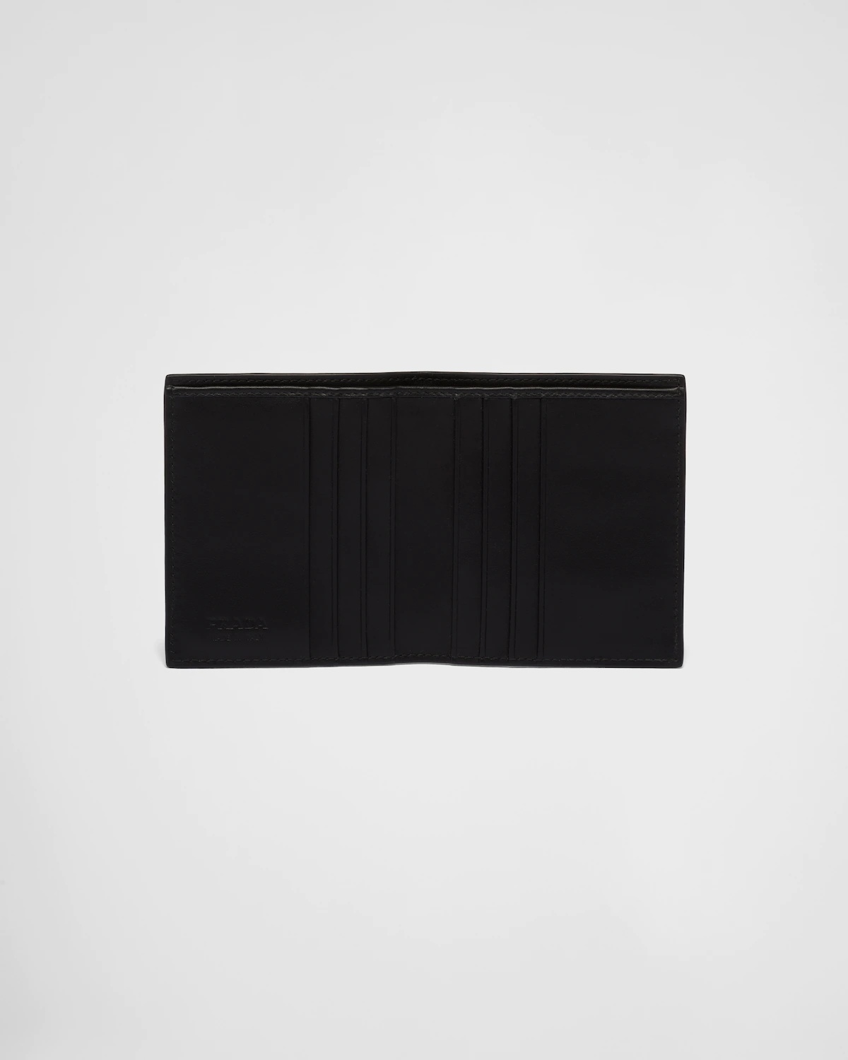 Printed leather wallet - 4