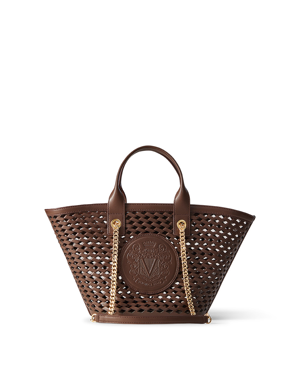 SMALL CREST MARKET TOTE - 7