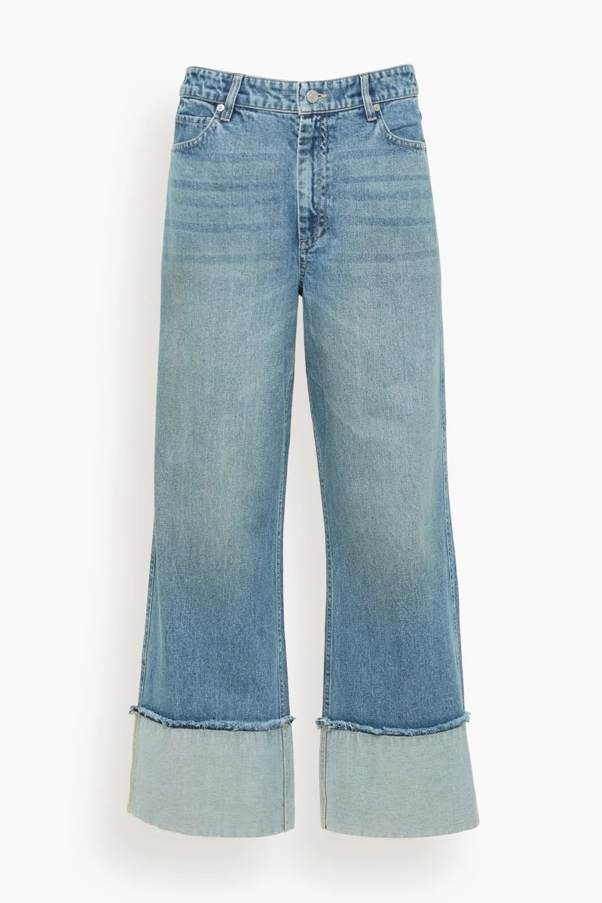 Zayna Denim Straight Leg Jean in Blue - 1