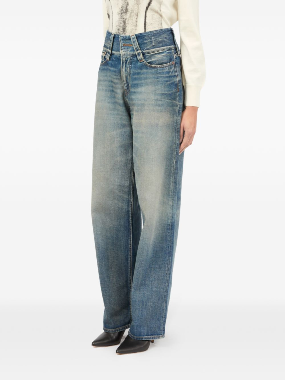 faded jeans - 3
