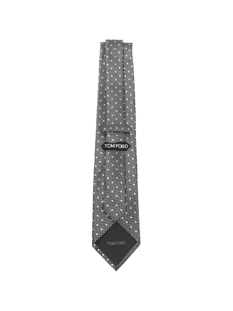 TOM FORD patterned tie outlook