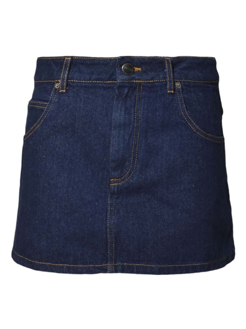 denim mini skirt 1