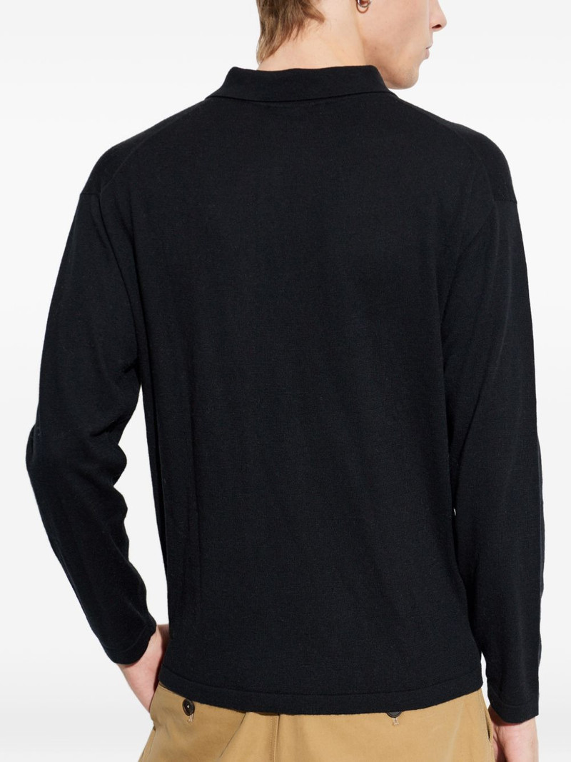 buttoned polo shirt 4