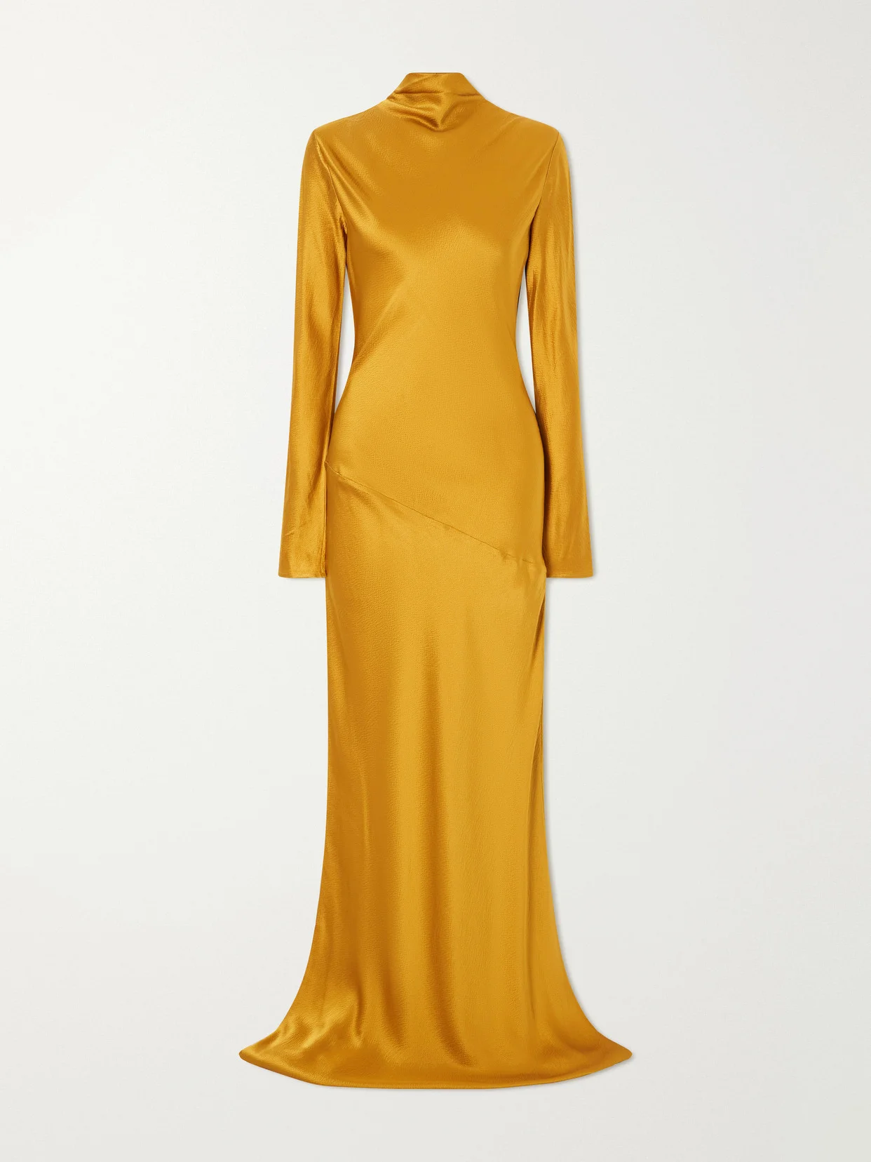 Gio Open-back Silk-cloqué Maxi Dress - 1