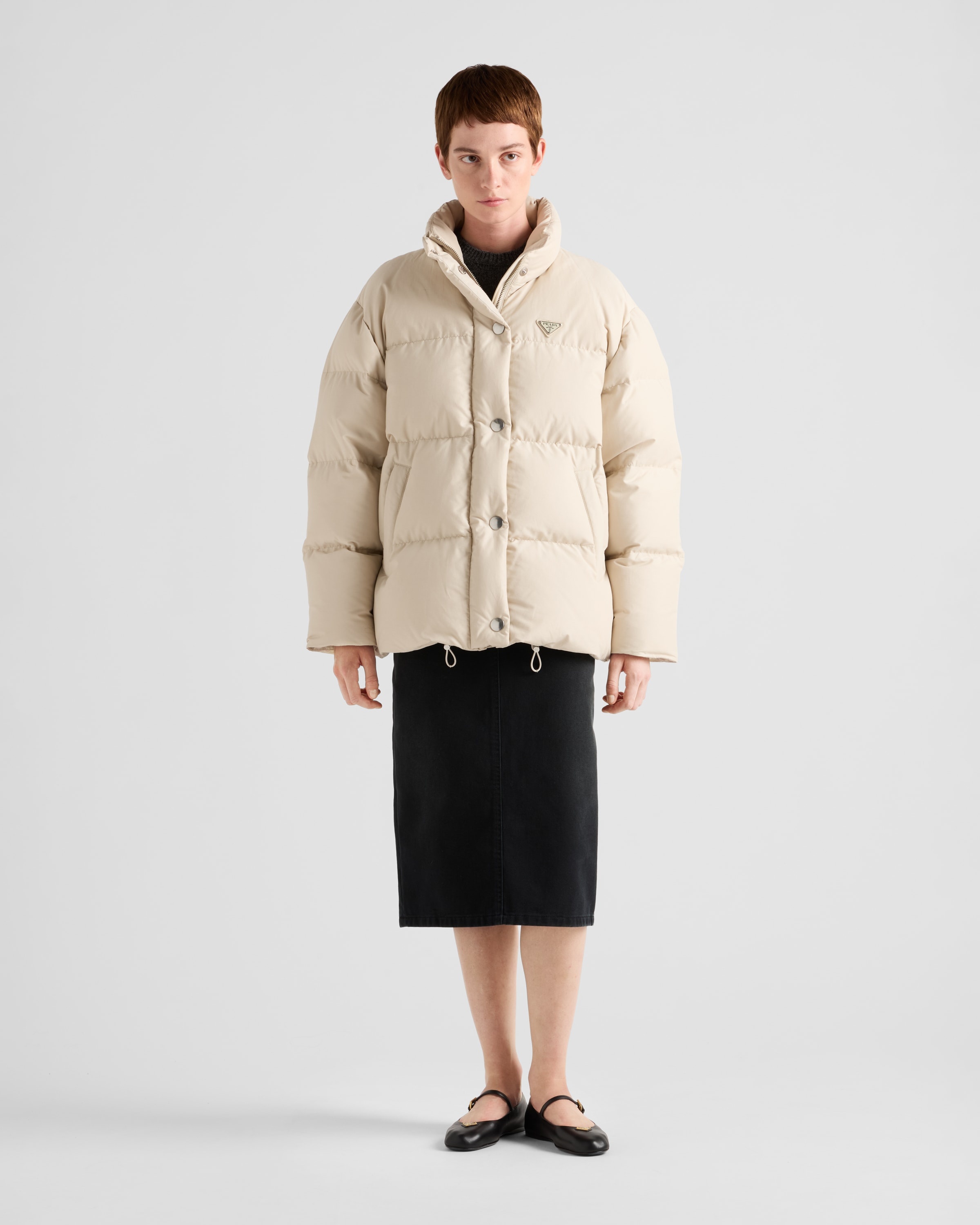 Technical fabric down jacket - 2