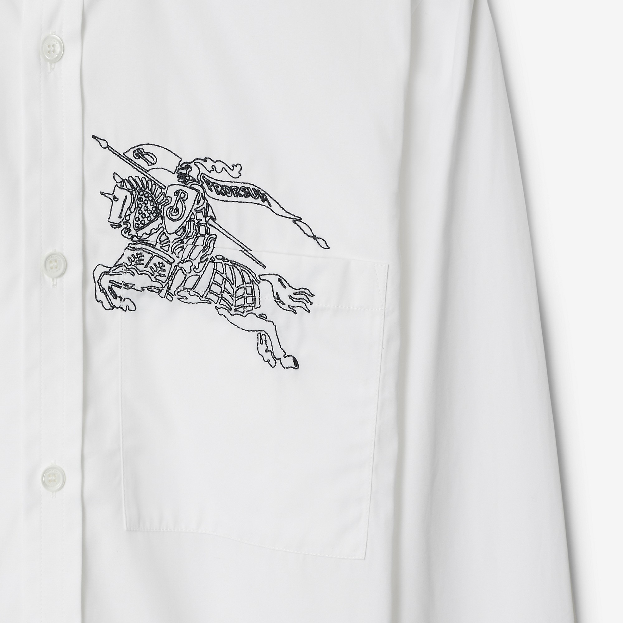 Monogram EKD Cotton Slim Fit Shirt - 2