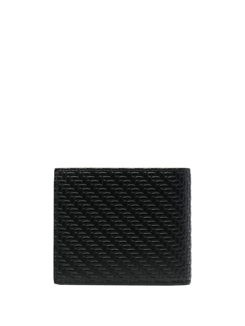 Givenchy textured leather folding wallet outlook