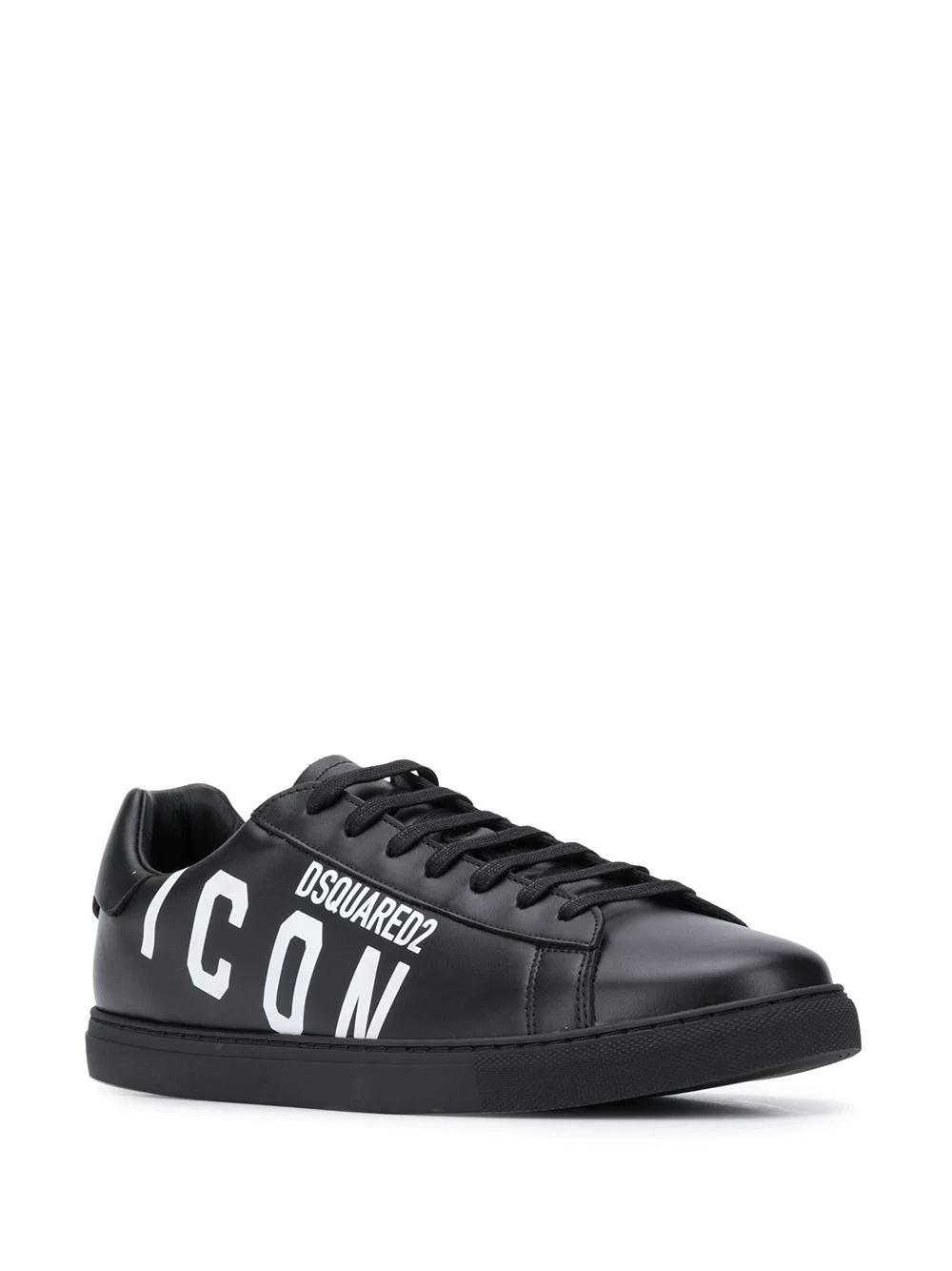 logo print sneakers - 2