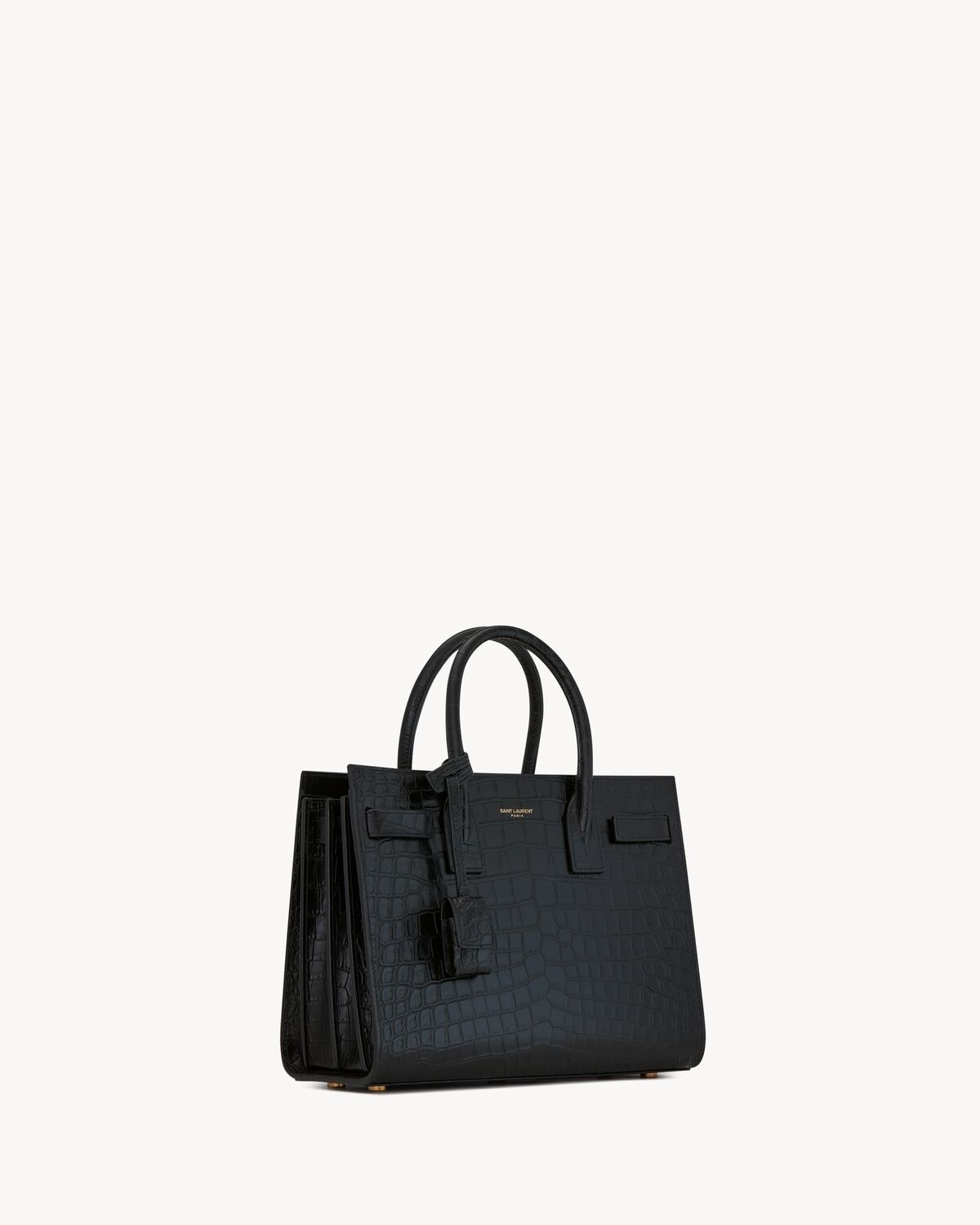 SAC DE JOUR BABY IN MATTE CROCODILE EMBOSSED LEATHER - 5