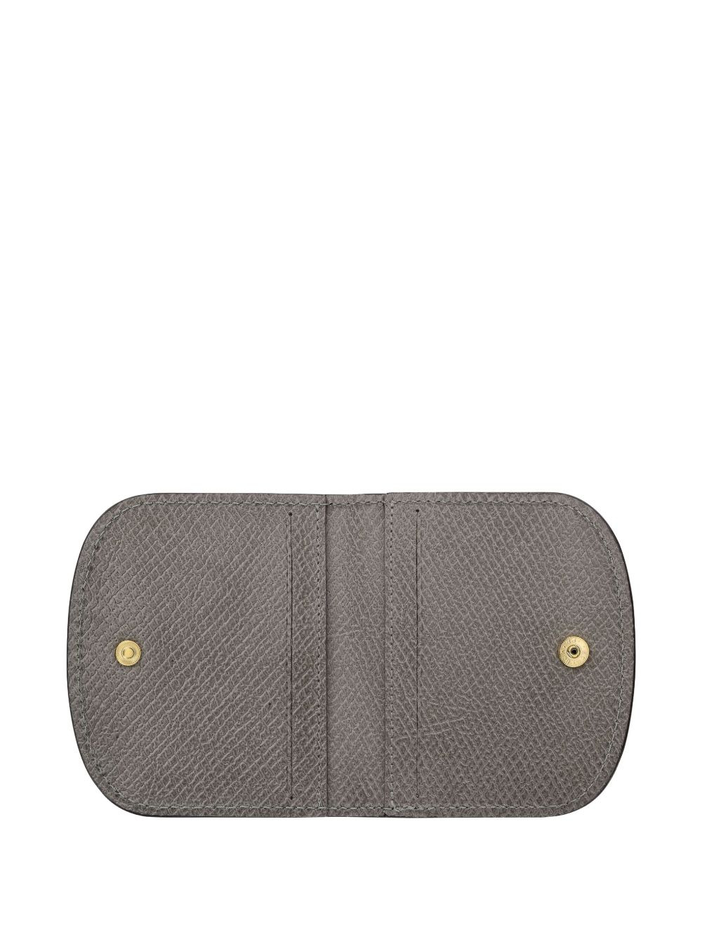 textured leather card holder - 3
