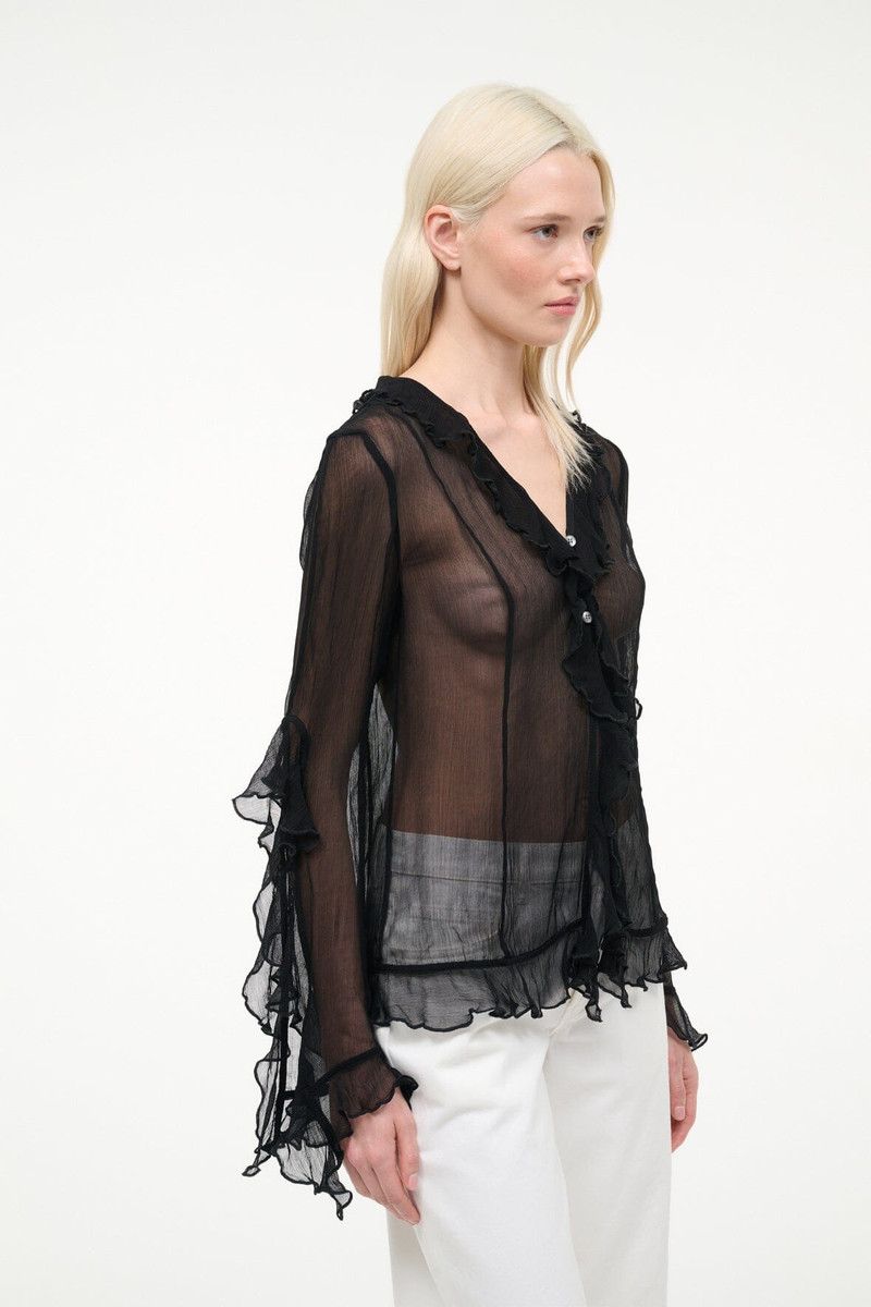 STAUD STAUD KELLCY TOP BLACK outlook