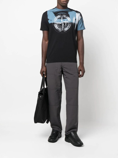 Stone Island logo-print cotton T-shirt outlook