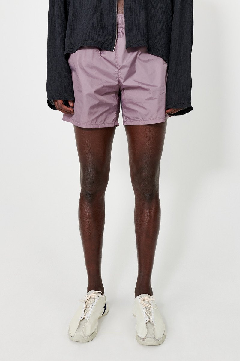 Our Legacy Drape Tech Trunks Lilac Nylon outlook