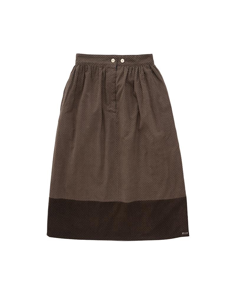 MAXI SKIRT KOFU (N.D.) MUD - 2