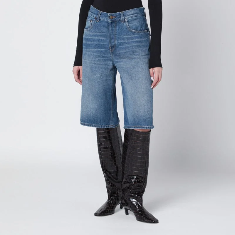 Blue Becky Bermuda Shorts - 1