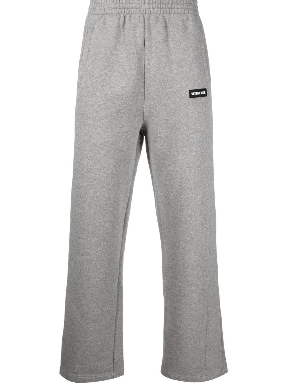 wide leg track pants - 1