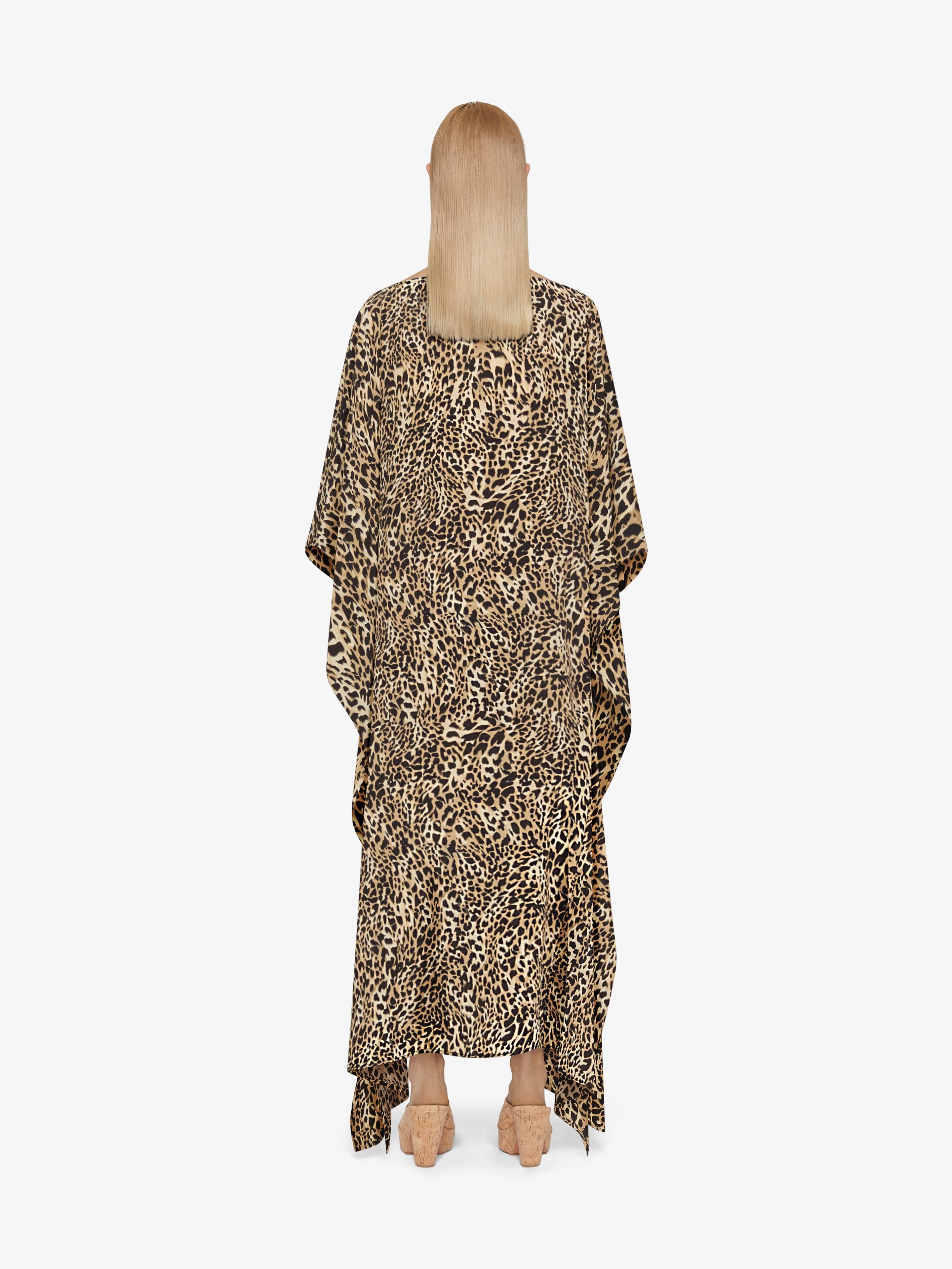 PRINTED KAFTAN IN SILK - 4